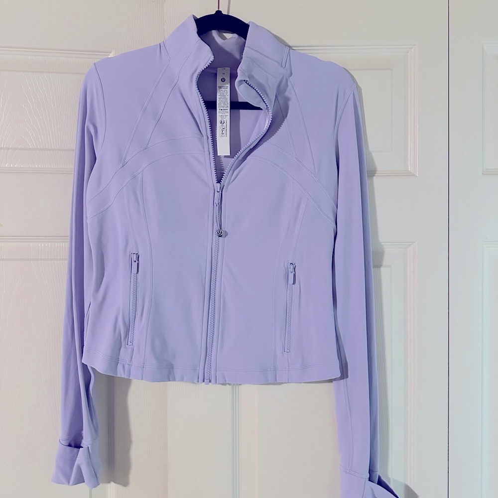 Lavender frost define jacket NWOT